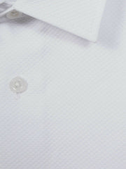 3-9 yrs Slim Fit Textured Bib Dinner Shirt White | Children & Baby