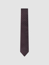 Polka Dot Silk Tie Burgundy | Men