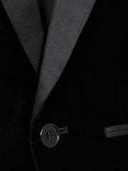 9-14 yrs Single Breasted Velvet Blazer Black | Children & Baby