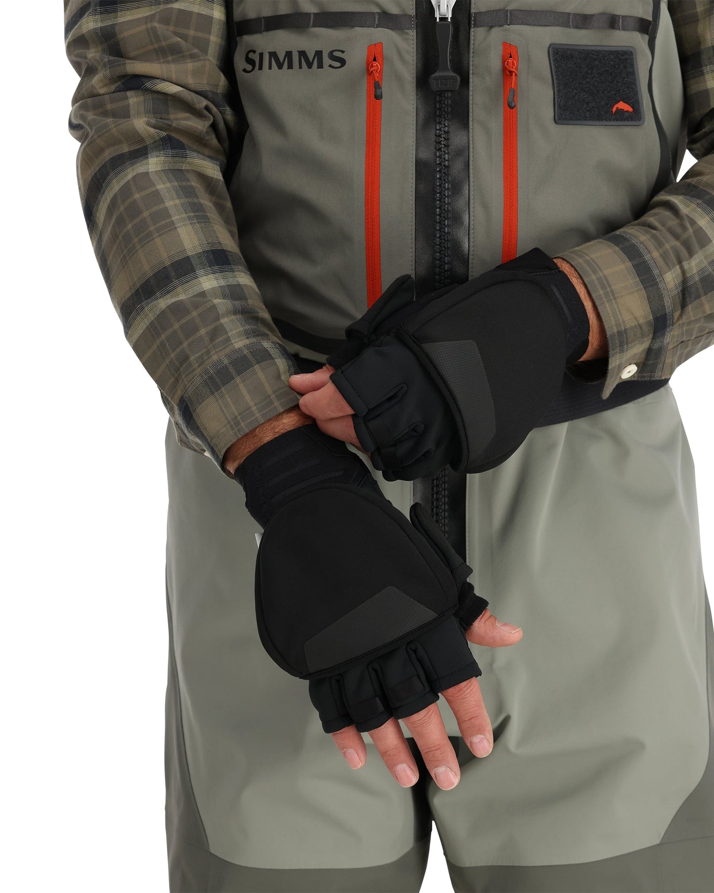 Simms WINDSTOPPER® Foldover Fishing Mitt For Men