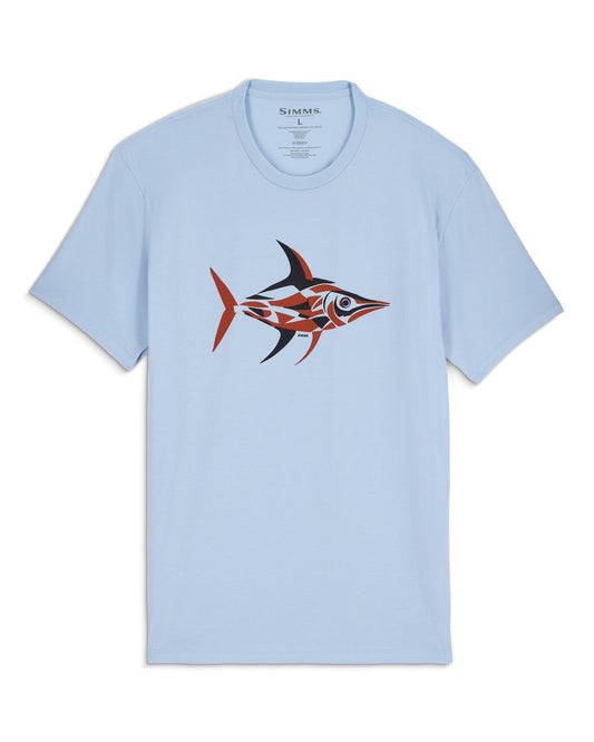 Simms Abstract Salt T-Shirt For Men