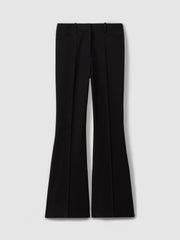 Petite Flared Suit Trousers Black | Women