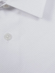 9-14 yrs Slim Fit Textured Bib Dinner Shirt White | Children & Baby