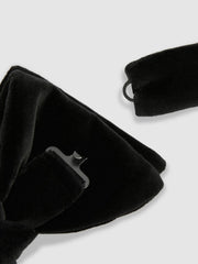Velvet Bow Tie Black | Men