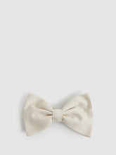 Grosgrain Silk Bow Tie Light Ivory | Men