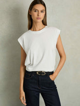 Cotton Capped Sleeve T-Shirt White | Women