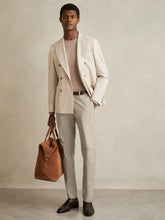 Slim Fit Cotton Blend Chinos Stone | Men