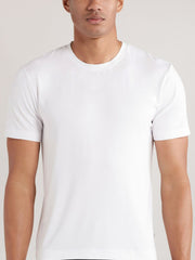 CHÉ Studios Crew Neck T-Shirt with TENCEL™ Fibers White | Men