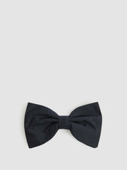 Grosgrain Silk Bow Tie Dark Navy | Men