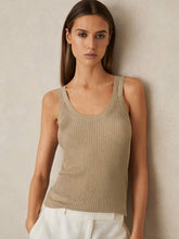 Metallic Vest Top Gold | Women