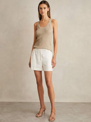 Metallic Vest Top Gold | Women