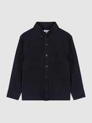 Junior Button Down Oxford Shirt Navy | Children & Baby