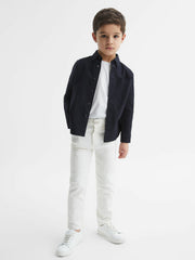 Junior Button Down Oxford Shirt Navy | Children & Baby
