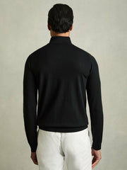 Merino Wool Half-Zip Jumper | Men