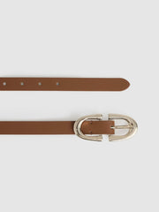 Horseshoe Belt Tan | Women