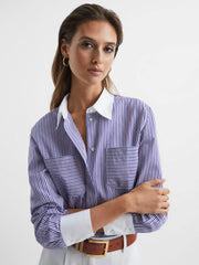 Leather Square Buckle Belt Tan | Women