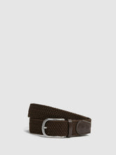 Woven Belt Dark Brown | Men