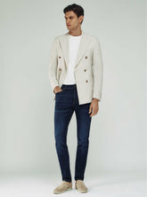 Skinny-Fit Jeans Washed Dark Indigo | Men
