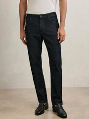 Straight-Leg Jeans Raw Indigo | Men