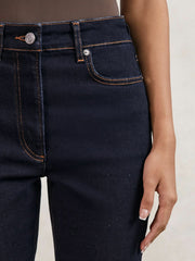 Petite Skinny Jeans Dark Blue | Women