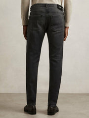 Tapered Slim-Fit Jeans Washed Black | Men