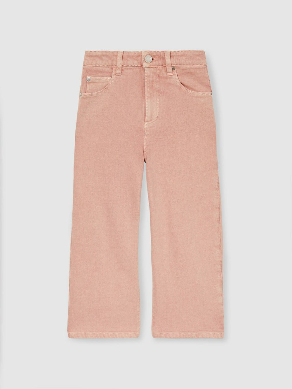 13-14 yrs Wide-Leg Jeans Pink | Children & Baby