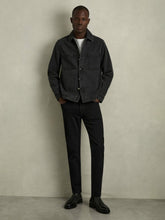 Cotton-Stretch Slim-Fit Jeans Stay Black | Men