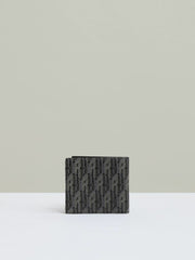 Coated Canvas Monogram Wallet Black | Men