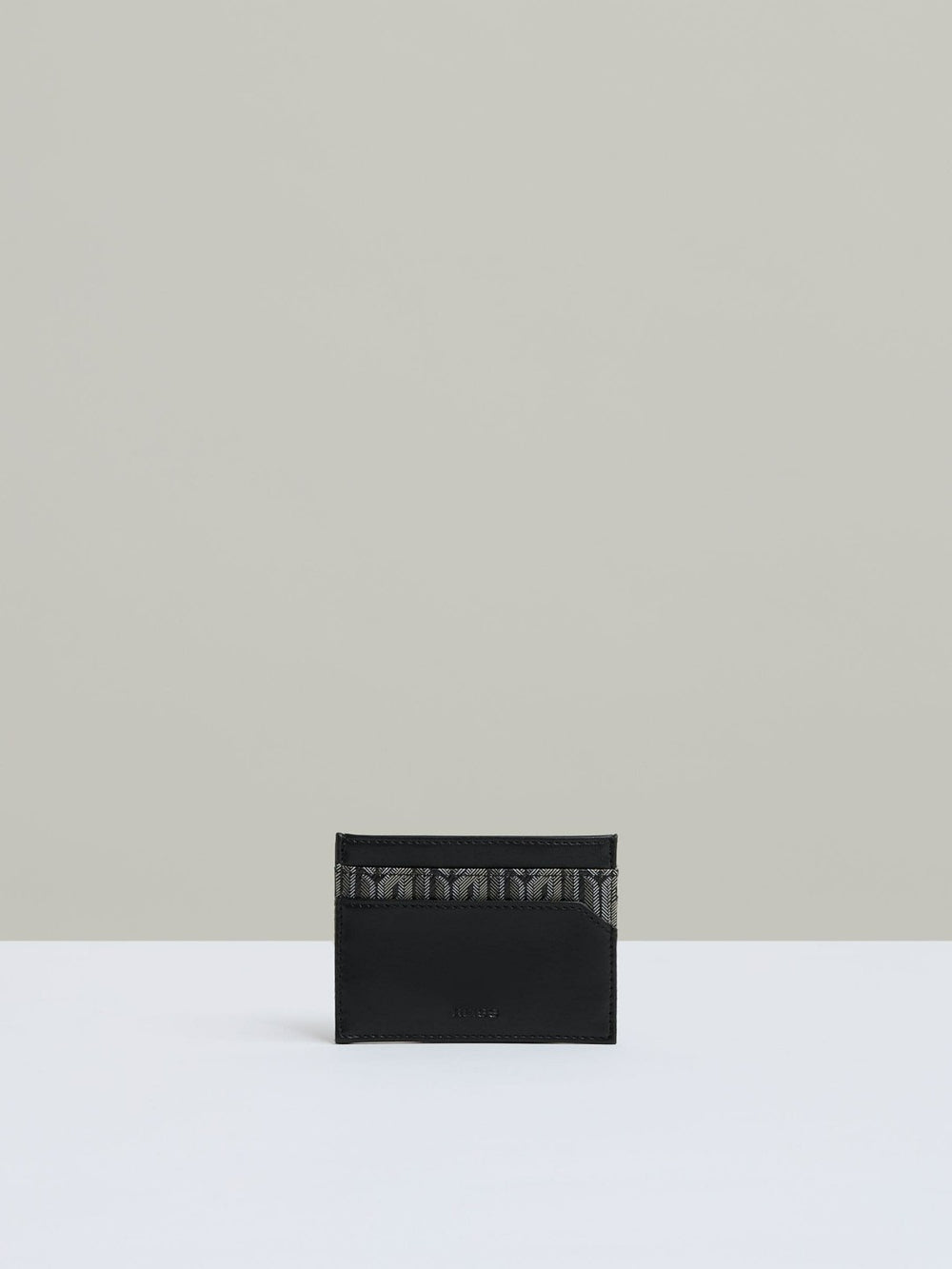 Monogram Canvas Card Holder Black | Men