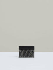 Monogram Canvas Card Holder Black | Men