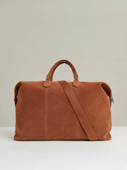 Suede Holdall Light Tan | Men