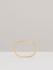 Hinged Crystal Cuff Gold | Women