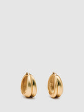 Sculptural Hoop Earrings Gold | Women