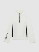 13-14 yrs Funnel-Neck Base-Layer Top White/Black | Children & Baby