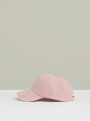 Cotton Logo-Embroidered Baseball Cap Washed Pink | Men