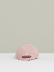 Cotton Logo-Embroidered Baseball Cap Washed Pink | Men