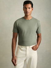 Cotton Crew Neck T-Shirt | Men
