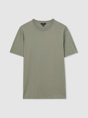 Cotton Crew Neck T-Shirt | Men