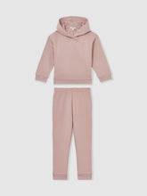 13-14 yrs Cotton-Blend Hoodie And Joggers Set Mink | Children & Baby
