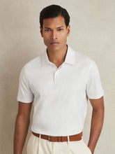 Cotton Short-Sleeve Polo Shirt White | Men