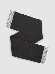 Wool and Cashmere Scarf Charcoal | Men