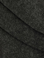 Wool and Cashmere Scarf Charcoal | Men