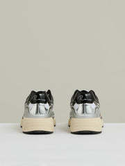 Overlay Logo Running Trainers Gunmetal/Black | Men