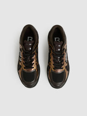 Overlay Logo Running Trainers Electric Brown | Men