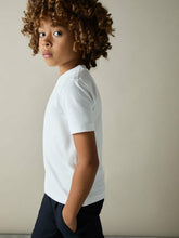 3-9 yrs Cotton Crew-Neck T-Shirt White | Children & Baby