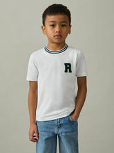 3-9 yrs Cotton Letter Patch T-Shirt White | Children & Baby