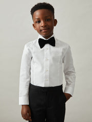 3-9 yrs Cotton Slim-Fit Dinner Shirt White | Children & Baby
