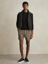 Textured Drawstring Shorts Mocha Brown | Men