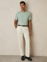 Cotton Crew Neck T-Shirt | Men