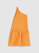 13-14 yrs One-Shoulder Tiered Dress Orange | Children & Baby